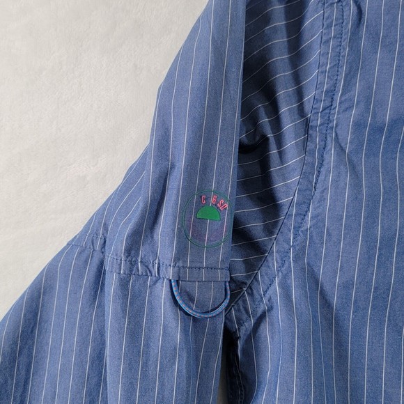 SCOTCH & SODA Large Men's Long Sleeve Button Down Shirt With Locker Loops Stripe - Picture 8 of 13